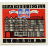 Feathers Hotel (Trust House) - Chester / Great Britain (Vintage Luggage Label 1950s)