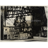 Jerri Bram (1942): Paris - Billboard - Wooden Framework (Vintage Photo ~1970s)