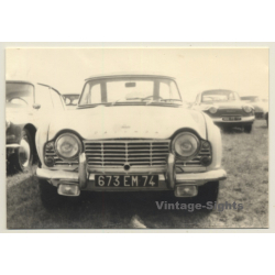 Tour De France / Circuit De Cognac 1965: Triumph TR4 IRS (Vintage Photo)