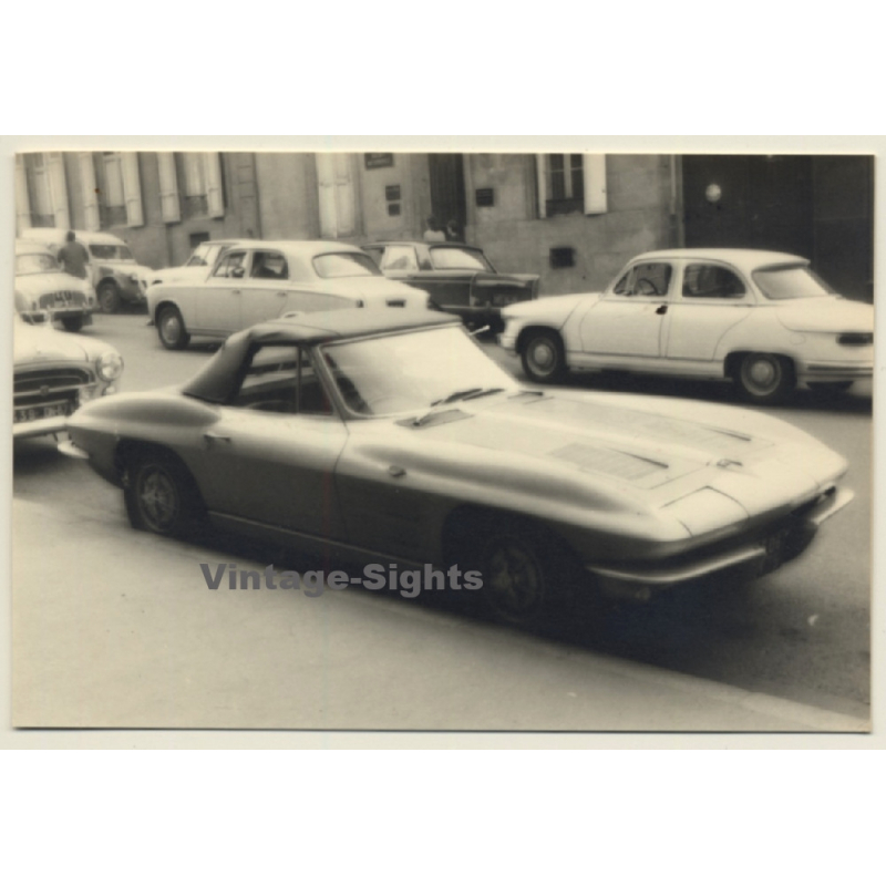 IX Rallye Du Limousin 1964: Chevrolet Corvette Stingray (Vintage Photo)
