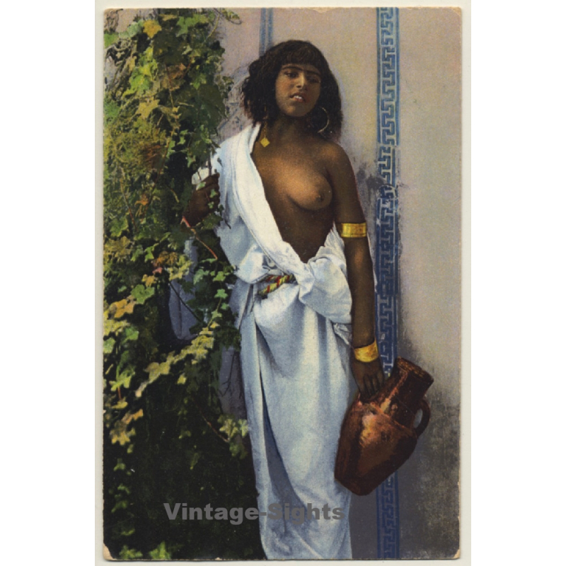 Lehnert & Landrock N° 39: Belleza Arabe / Risqué - Ethnic (Vintage PC 1913) Lehnert & Landrock N° 39: Belleza Arabe / Risqué - Ethnic (Vintage PC 1913)