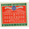 Duke's Head Hotel (Trust House) - King's Lynn / Great Britain (Vintage Luggage Label 1950s)