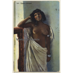 Lehnert & Landrock N°740: Types D'Orient / Risqué - Ethnic (Vintage PC 1914)