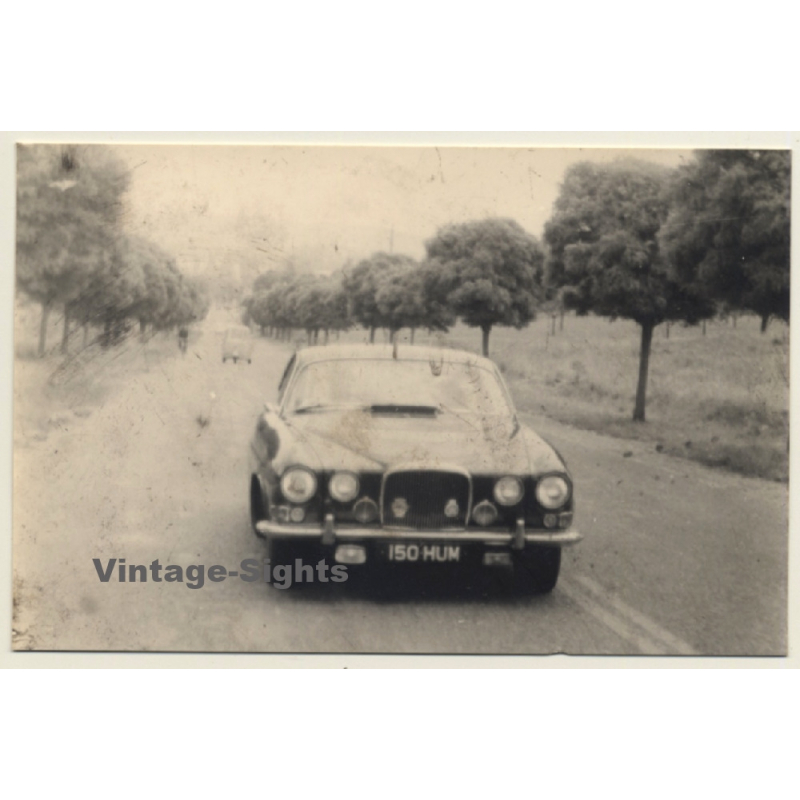 IX Rallye Du Limousin 1964: Jaguar MK X (Vintage Photo)