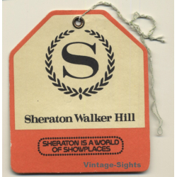 Seoul / South Korea: Hotel Sheraton Walker Hill (Vintage Luggage Tag)