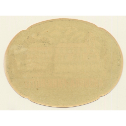 La Vella / Andorra: Park Hotel (Vintage Luggage Label)