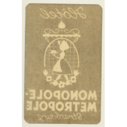 Strasbourg / France: Hotel Monopole - Metropole (Vintage Luggage Label)