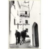 Lydia Nash: Horses In Old Town Alley Of Ibiza (Vintage Photo 1980s)