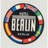 Hotel Berlin - Berlin / Germany (Vintage Luggage Tag)