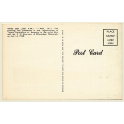 RMS Titanic White Star Liner / Steamer (PC Artvue ~1970s)