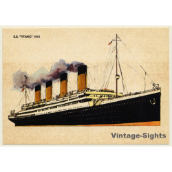 S.S. Titanic 1912 White Star Liner (PC Frans Naerebout Schepen...