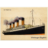 S.S. Titanic 1912 White Star Liner (PC Frans Naerebout Schepen Series ~1970s/1980s )