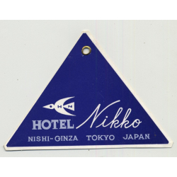 Hotel Nikko - Nishi-Ginza, Tokyo / Japan (Vintage Luggage Tag)