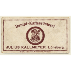 Kallmeyer Dampf-Kaffeerösterei: 1 x Tiere Aus Der Urwelt (Sammelkarten / Vintage Trading Cards )