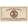 Kallmeyer Dampf-Kaffeerösterei: 1 x Tiere Aus Der Urwelt (Sammelkarten / Vintage Trading Cards )