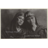 Maghreb: Jeunes Filles Arabe / Headscarf - Ethnic (Vintage RPPC ~1910s/1920s)