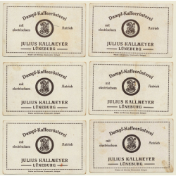 Kallmeyer: 6 x Seedienst (Sammelkarten / Vintage Trading Cards )