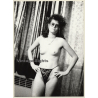 Cheeky Topless Woman With Glasses / Panties - Boobs (Vintage Photo GDR 1980s)