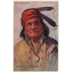 H.H. Tammen: Chief Geronimo - Native American (Vintage PC ~1910s)