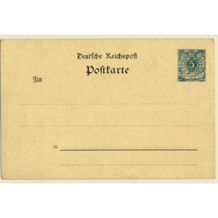 Berlin: 100 Jährige Geburtstagfeier Kaiser Wilhelm I (Vintage Postal Stationery 1909)