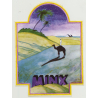 Minx (Vintage Fashion Label Sticker 1980s) CAMEL - PYRAMID