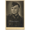Portrait Of Young German Soldier In Uniform*1 / Gay INT (Vintage RPPC 1930s/1940s)