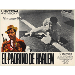 El Padrino De Harlem - Black Caesar*1 Blaxploitation (Vintage Cinema Display 1973)
