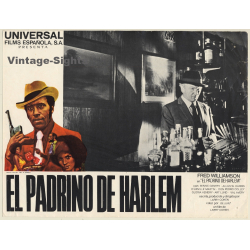 El Padrino De Harlem - Black Caesar*2 Blaxploitation (Vintage Cinema Display 1973)