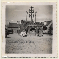 29400 Guimiliau: Calvaire De Saint Miliau (Vintage Photo ~1930s)