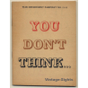 WW2: War Department Pamphlet No. 21-15 You Don't Think / Syphilis (USA 1944)
