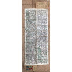 Carte Michelin N°43: Toulouse (Vintage Map 1920s)