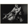 Intense Take: Semi Nude Sitting On Floor / No Panties (Vintage Photo ~1980s)