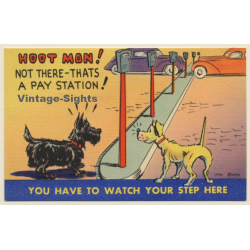 Dog Comic: Hoot Mon! Not There - That's A Pay Station (Vintage...