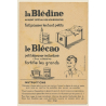 La Blédine - Le Blécao: L'Aquaplane / Gougeon - Pin-up (Vintage Adertisement PC 1930s/1940s)