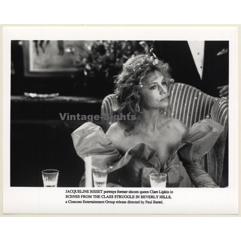 Jacqueline Bisset / Scenes From The Class Struggle In Beverly Hills / Movie Still (Vintage Photo 1989)