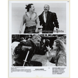 Sean Connery & Christopher Lambert - Highlander / Movie Still (Vintage Photo 1986)