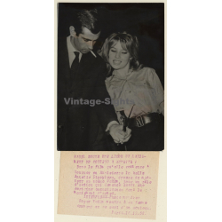 Roger Vadim & Annette Stroyberg / Interpress (Vintage Press Photo 1958)