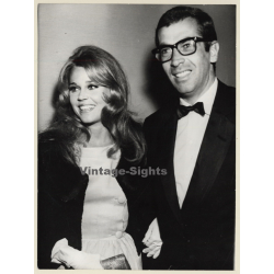 Roger Vadim & Jane Fonda (Vintage Press Photo 1965)