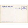 American Airlines: Jet Powered Electra Flagship P-60 / Aviation (Vintage PC ~1950s
