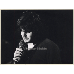 Daniel Balavoine On Stage*4 / Close-up (Vintage Press Photo 1970s/1980s)