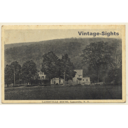 New York / USA: Lanesville House (Vintage PC 1915)