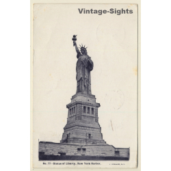 New York / USA: Statue Of Liberty - N.Y. Harbour (Vintage PC 1904)
