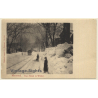 Montreal / Canada: Guy Street In Winter Canyon (Vintage PC ~1910s/1920s)