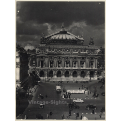 France: Opéra National De Paris / Palais Garnier (Large Vintage Photo ~1940s/1950s)