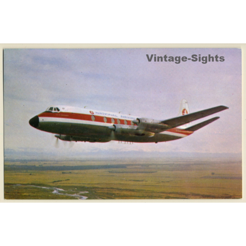 National Airway: Viscount 807 / Aviation (Vintage PC ~1950s) National Airway: Viscount 807 / Aviation (Vintage PC ~1950s)