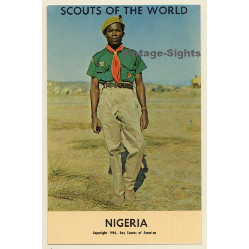 Scouts Of The Worlds: Nigeria / Pathfinder (Vintage PC 1964)