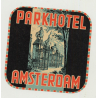 Parkhotel - Amsterdam / Netherlands (Vintage Luggage Label)