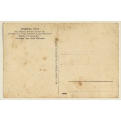 Dresden: Josephus Linke - Catacombs - Skeleton / Death (Vintage PC)