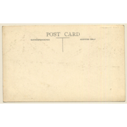 Pott Shrigley - Cheshire / UK: Street View (Vintage RPPC ~1930s)