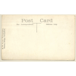 Kettleshulme - Cheshire / UK: Street View (Vintage RPPC ~1920s/1930s)